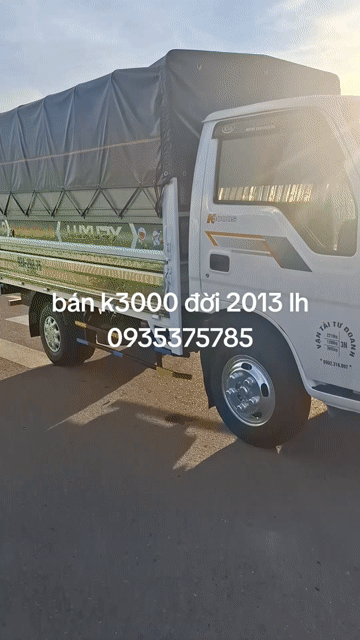 bán K3000S 2013 Trắng Máy lạnh, camera lùi. Mua bán Xe tải, xe ben tại Huyện Hòa Vang Đà Nẵng được đăng bởi Liêm chuyên mua bán trao đổi ôtô tải cũ đà nẵng hình 1