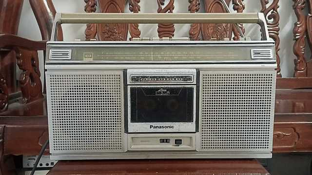 Radio Cassette Panasonic RC-5020 Xám. Mua bán Tivi, Âm thanh tại Quận Phú Nhuận Tp Hồ Chí Minh được đăng bởi chú bo 60 tuổi  hình 1