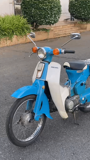 Honda Cub 50/78 Xanh. Mua bán Xe máy tại Huyện Đức Trọng Lâm Đồng được đăng bởi Hoàng Đức trọng  hình 1