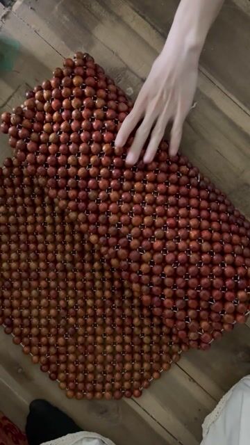 Áo ghế ô tô hạt gỗ Vinfast Fadill. Mua bán Phụ tùng xe tại Quận Thanh Xuân Hà Nội được đăng bởi Kim Ngân hình 1