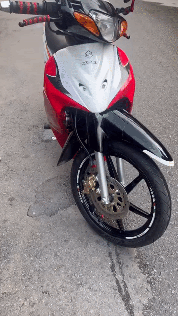 Suzuki Satria 206 Đỏ, Trắng, Đen. Mua bán Xe máy tại Quận Bình Tân Tp Hồ Chí Minh được đăng bởi Phan Bảo hình 1