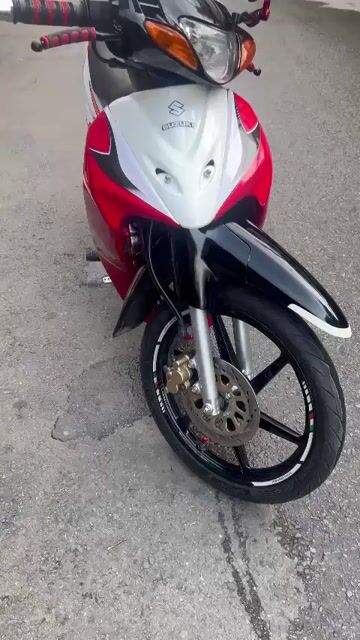 Suzuki Satria 206 Đỏ, Trắng, Đen. Mua bán Xe máy tại Quận Bình Tân Tp Hồ Chí Minh được đăng bởi Phan Bảo hình 1