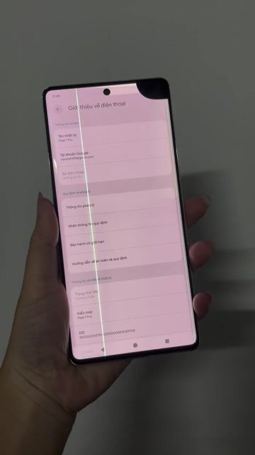 Google Pixel 7 Pro 12/128Gb. Mua bán Điện thoại tại Quận 3 Tp Hồ Chí Minh được đăng bởi Kim Nhi hình 1