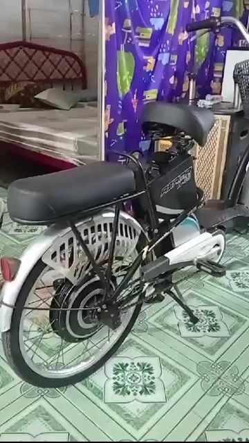 Xe đạp điện ASAMA A-48 Đen. Mua bán Xe đạp tại Thị xã Bến Cát Bình Dương được đăng bởi Lê Quang Việt hình 1