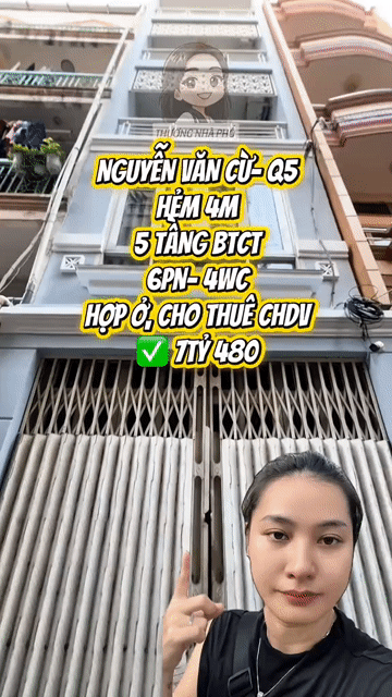 Mua bán Nhà ở Quận 5 Tp Hồ Chí Minh giá 7,48 tỷ