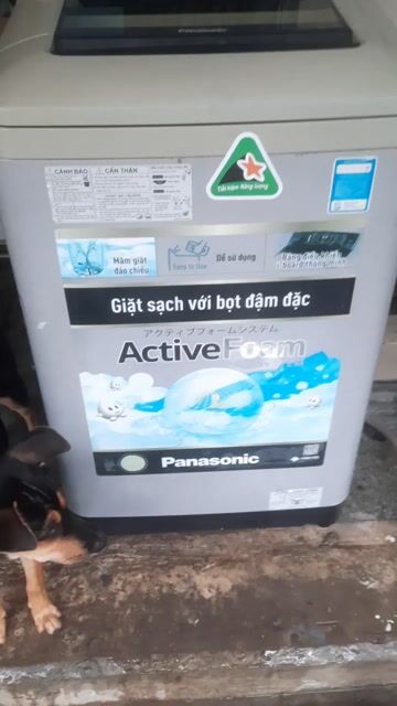 Máy giặt Panasonic 9kg cửa trên Xám. Mua bán Máy giặt tại Thành phố Thuận An Bình Dương được đăng bởi Anh tuấn hình 1