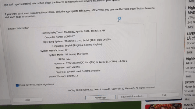 HP 15s i5-1235U 15.6 inch 8GB/256GB. Mua bán Laptop tại Quận Đống Đa Hà Nội được đăng bởi thắng mobile mua bán điện thoại hình 1