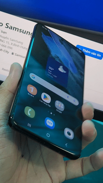 Samsung Galaxy S21 Plus 128GB Đen. Mua bán Điện thoại tại Huyện Bình Chánh Tp Hồ Chí Minh được đăng bởi Thảo Samsung hình 1