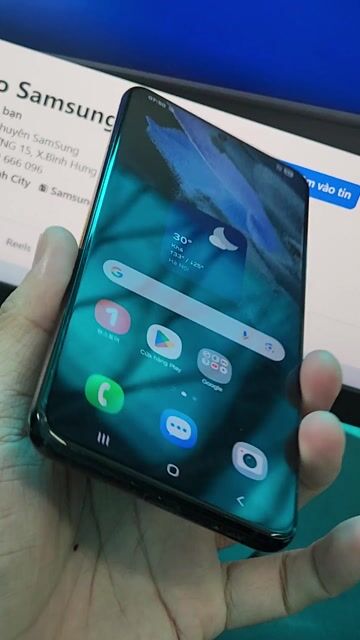 Samsung Galaxy S21 Plus 128GB Đen. Mua bán Điện thoại tại Huyện Bình Chánh Tp Hồ Chí Minh được đăng bởi Thảo Samsung hình 1