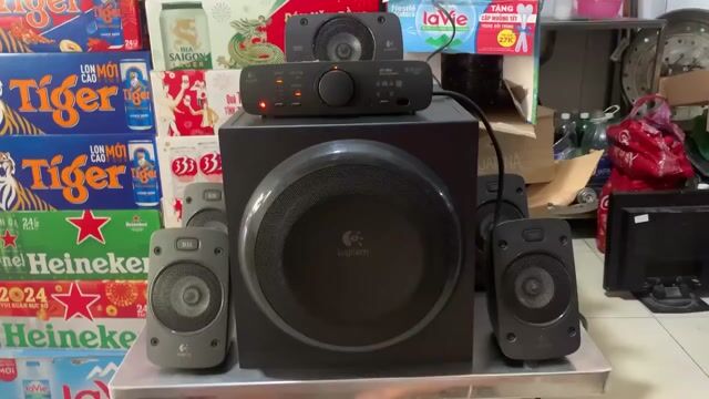 Dàn loa Sub 5.1 Logitech Z906 nguyên zin, dòng VIP. Mua bán Tivi, Âm thanh tại Quận Bình Thạnh Tp Hồ Chí Minh được đăng bởi pham tuan hình 1