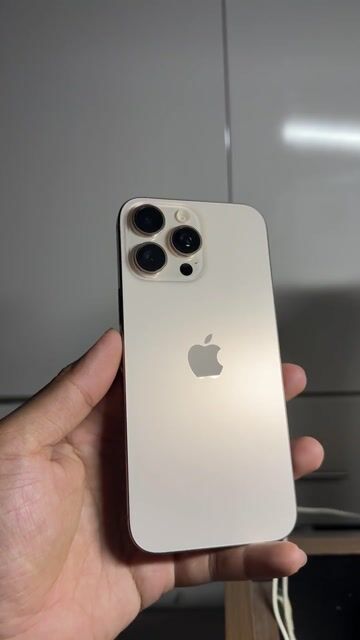 Apple iPhone 16 Pro Max 256GB Vàng hồng Đã sử dụng. Mua bán Điện thoại tại Quận Bình Thuỷ Cần Thơ được đăng bởi trí hình 1