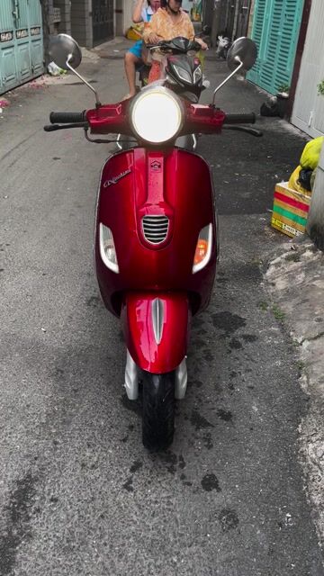 Piaggio Vespa 50cc Đỏ. Mua bán Xe máy tại Quận Gò Vấp Tp Hồ Chí Minh được đăng bởi tung hình 1