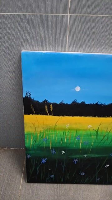 Tranh sơn dầu phong cảnh 60x40cm đa sắc. Mua bán Đồ sưu tầm, đồ cổ tại Quận 4 Tp Hồ Chí Minh được đăng bởi Hạnh hình 1