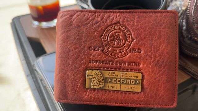 Ví da Cefiro Nam Da thật Nâu. Mua bán Túi xách tại Thành phố Cà Mau Cà Mau được đăng bởi Shop Đồ Da Thật hình 1