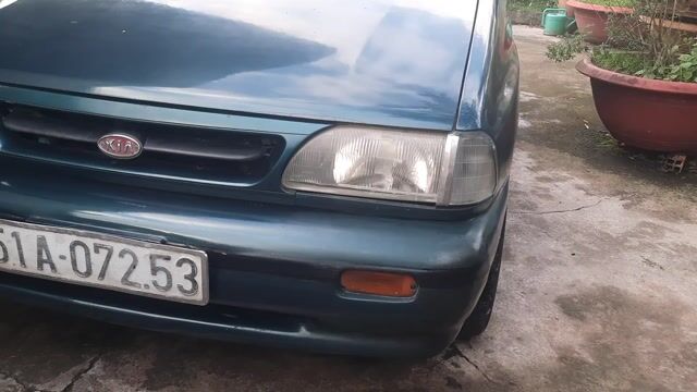 Kia Pride Xanh đậm 5 chỗ Số sàn. Mua bán Ô tô tại Huyện Châu Thành Đồng Tháp được đăng bởi A5 hình 1