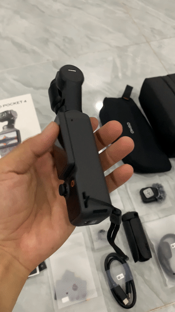 DJI Osmo Pocket 4 Combo Đen Như mới. Mua bán Máy ảnh, Máy quay tại Quận 12 Tp Hồ Chí Minh được đăng bởi RIO CHAN hình 1