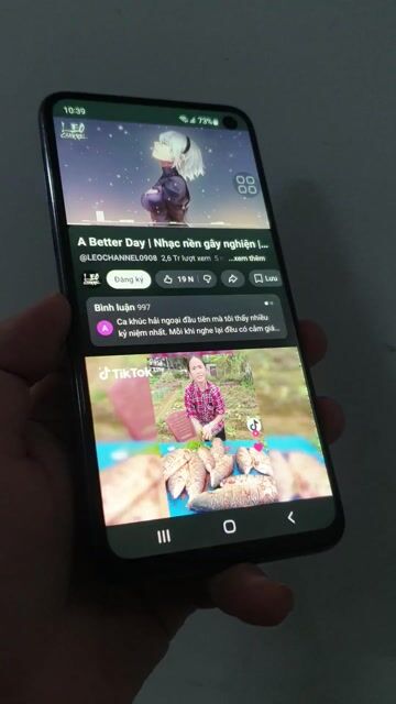 Samsung S10E ram 6gb xài chữa cháy mê. Mua bán Điện thoại tại Quận Gò Vấp Tp Hồ Chí Minh được đăng bởi Trần Gia Bảo hình 1