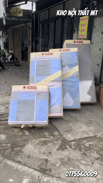 Kho Nệm Giá Rẻ Cho Phòng Trọ, Căn Hộ, new 100%. Mua bán Giường, chăn ga gối nệm tại Quận Cẩm Lệ Đà Nẵng được đăng bởi Kho Nội Thất MT  hình 1