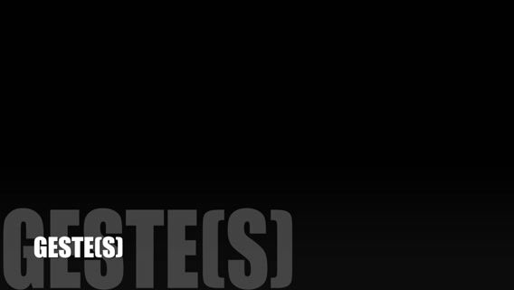 Geste(s)