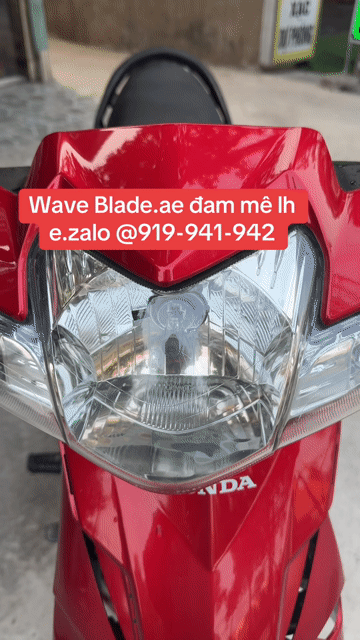 Honda Wave Blade Đỏ. Mua bán Xe máy tại Thành phố Biên Hòa Đồng Nai được đăng bởi Cua hàng xe máy khánh den hình 1