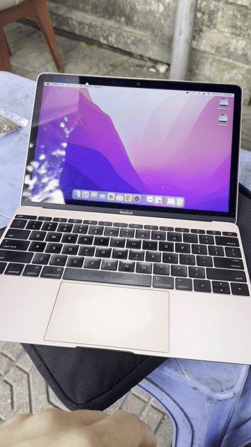Apple MacBook Retina 2016 256GB Vàng hồng. Mua bán Laptop tại Quận Hà Đông Hà Nội được đăng bởi lê sơn hình 1