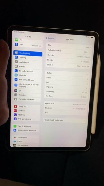 Apple iPad Pro 2018 11 inch 64GB. Mua bán Máy tính bảng tại Quận 7 Tp Hồ Chí Minh được đăng bởi Long Hoàng hình 1
