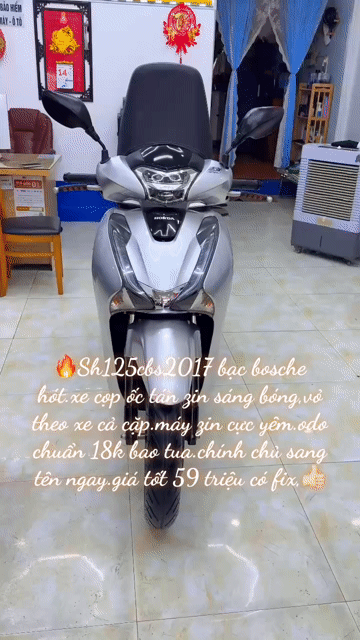 Honda SH 125CBS 2017 Bạc 18000 km. Mua bán Xe máy tại Thành phố Vũng Tàu Bà Rịa - Vũng Tàu được đăng bởi XE MÁY BẢO THANH  TPVŨNG TÀU hình 1