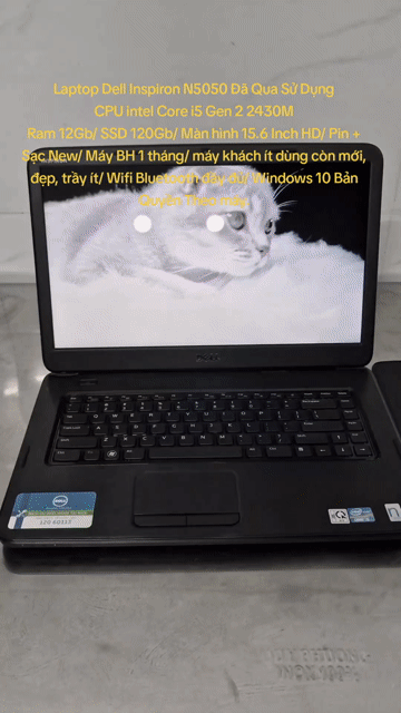Dell Inspiron i5-2430M 15.6 inch 12GB/120GB Đen. Mua bán Laptop tại Quận 11 Tp Hồ Chí Minh được đăng bởi Lê Đăng Khoa hình 1