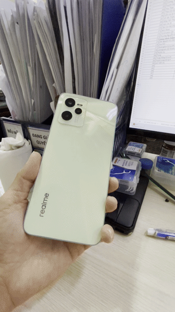 Realme C35 ram 4/64GB Xanh nhạt  zin ken. Mua bán Điện thoại tại Quận Bình Tân Tp Hồ Chí Minh được đăng bởi Tantaimobile hình 1