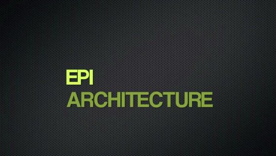 Coup d'oeil sur l'architecture