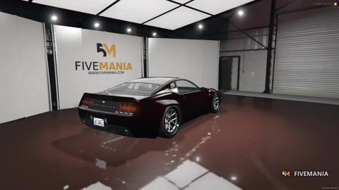 FIVEM Dominator Dom3 | Custom Muscle Car Add-On | Interior & Exterior | Working Lights | Tuning Parts | Add-On | Optimized | Fivem Ready | High Quality, video preview