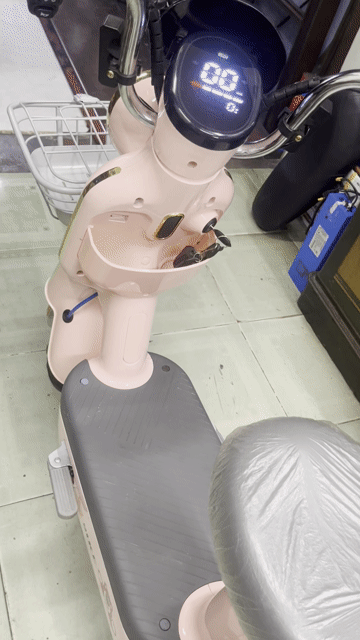 Xe đạp điện Moka Bike Hồng. Mua bán Xe đạp tại Quận Gò Vấp Tp Hồ Chí Minh được đăng bởi cầm đồ hoàng lạc hình 1
