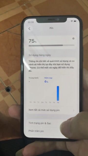 Apple iPhone 11 Pro 256GB Xám Đã sử dụng. Mua bán Điện thoại tại Quận Hà Đông Hà Nội được đăng bởi  Trần Minh hình 1