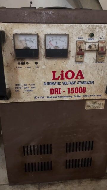 Ổn áp LIOA DRI - 15000 15000VA. Mua bán Đồ chuyên dụng, Giống nuôi trồng tại Quận Nam Từ Liêm Hà Nội được đăng bởi Lương MạnhCường hình 1