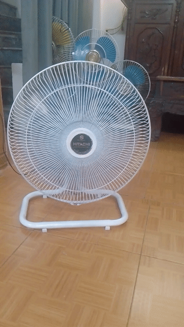 Quạt sàn Hitachi Trắng, Xanh. Mua bán Quạt tại Quận Bắc Từ Liêm Hà Nội được đăng bởi đồ xưa hình 1