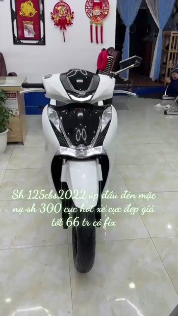 Honda SH 125 CBS 2022 Trắng 10.000 km. Mua bán Xe máy tại Thành phố Vũng Tàu Bà Rịa - Vũng Tàu được đăng bởi XE MÁY BẢO THANH  TPVŨNG TÀU hình 1