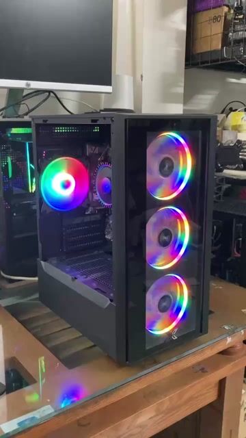 Vỏ case 2 mặt Kính 4Fan LED đẹp. Mua bán Linh kiện (RAM, Card...) tại Quận 12 Tp Hồ Chí Minh được đăng bởi Lâm Đức hình 1