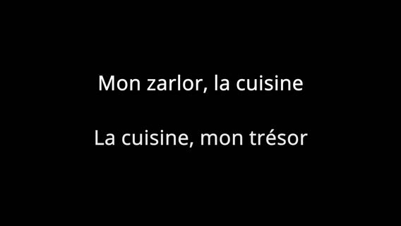 Mon zarlor la cuisine