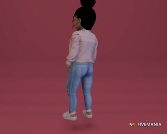 Camila | Female Ped | Multiple Outfits | Optimized & Fivem Ready [Add-On] — video preview