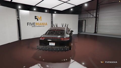 FIVEM Beast | Armored Sports Sedan [Unbadged] Add-On | Spikes & Armor | Rusty Texture | Custom Model | Optimized | Fivem Ready | High Quality, video preview