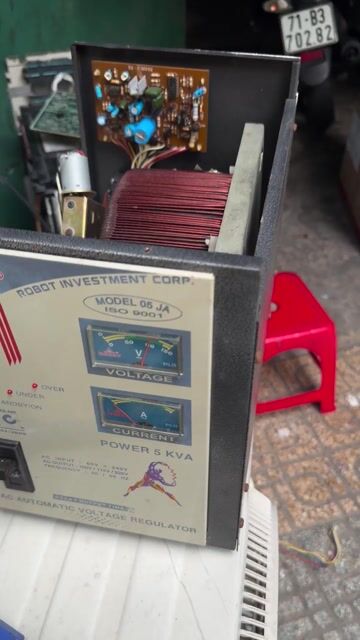 Ổn áp Robot 5 KVA 60-240V. Mua bán Nội thất, đồ gia dụng khác tại Thành phố Bến Tre Bến Tre được đăng bởi Nhật Tâm hình 1