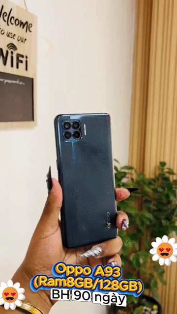 Oppo A93 Ram 8GB 128GB Đen bảo hành 3 tháng. Mua bán Điện thoại tại Thành phố Bến Tre Bến Tre được đăng bởi TN Store hình 1