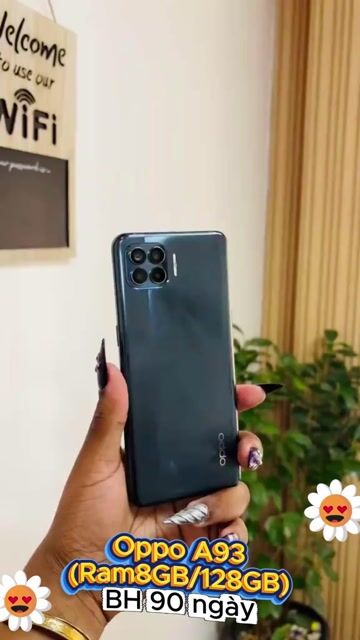 Oppo A93 Ram 8GB 128GB Đen bảo hành 3 tháng. Mua bán Điện thoại tại Thành phố Bến Tre Bến Tre được đăng bởi TN Store hình 1