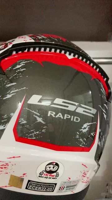 Nón Ls2 FF353 Rapid Chính hãng (Spain) - size L. Mua bán Phụ tùng xe tại Quận Tân Bình Tp Hồ Chí Minh được đăng bởi Steel hình 1