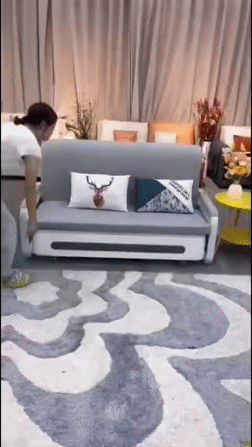 Ghế sofa giường Vải gỗ kim loại Xanh xám. Mua bán Bàn ghế tại Quận 12 Tp Hồ Chí Minh được đăng bởi Nguyễn Xuân Phụng hình 1