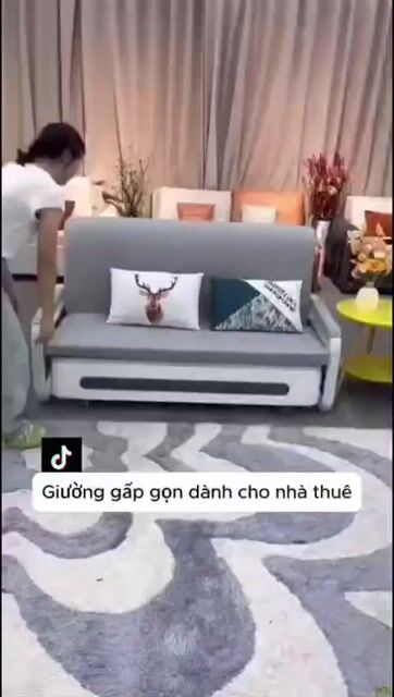 Ghế sofa giường Vải gỗ kim loại Xanh xám. Mua bán Bàn ghế tại Quận 12 Tp Hồ Chí Minh được đăng bởi Nguyễn Xuân Phụng hình 1