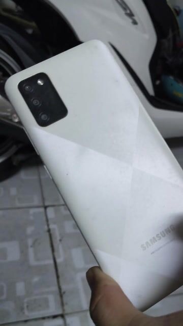 Samsung Galaxy A02s 4GB/64GB Trắng. Mua bán Điện thoại tại Quận 1 Tp Hồ Chí Minh được đăng bởi Toàn thắng sĩ mobi hình 1