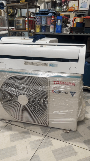 Máy lạnh Toshiba Inverter 1hp đã dùng. Mua bán Máy lạnh, điều hoà tại Quận 11 Tp Hồ Chí Minh được đăng bởi shop hàng nội địa nhật hình 1