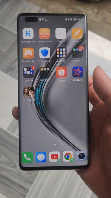 Honor V40 Hồng Màn hình cong Đã sử dụng. Mua bán Điện thoại tại Quận Cái Răng Cần Thơ được đăng bởi Vinh Trần hình 1