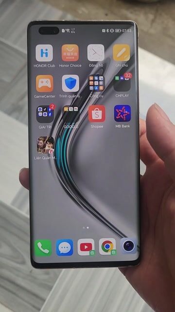 Honor V40 Hồng Màn hình cong Đã sử dụng. Mua bán Điện thoại tại Quận Cái Răng Cần Thơ được đăng bởi Vinh Trần hình 1